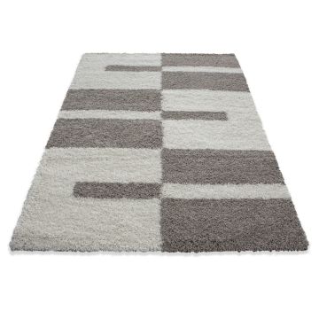 Gala Shaggy alfombra pelo largo rectangular 240x340cm beige