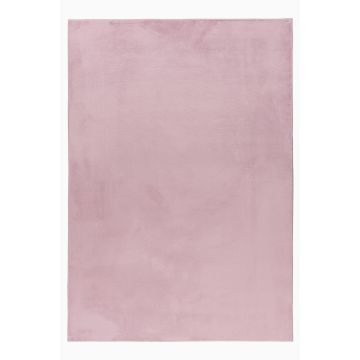 Pouffy alfombra fluffy esponjoso pelo largo corredor 80x250cm rosa