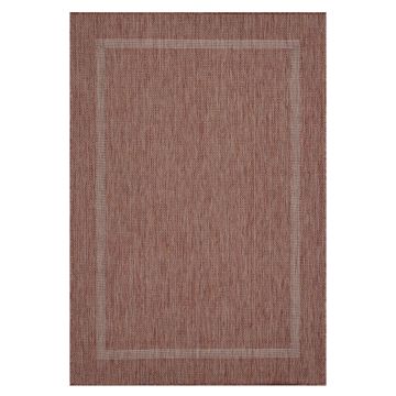 Relax Tranqua alfombra interior/exterior corredor 60x100cm rojo