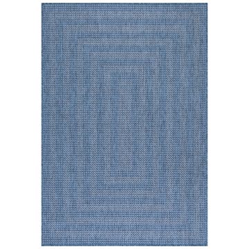 Zagora Drax alfombra interior/exterior rectangular 280x370cm azul