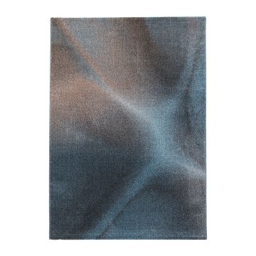 Efor Galax alfombra pelo corto rectangular 160x230cm azul