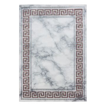 Naxos Laby alfombra pelo corto rectangular 140x200cm bronce