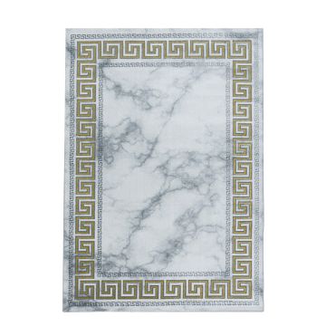Naxos Laby alfombra pelo corto rectangular 200x290cm oro