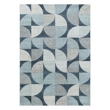 Royal Pic alfombra pelo corto rectangular 160x230cm azul marino