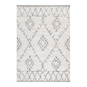 Taznaxt Aledin alfombra pelo corto corredor 80x250cm crema