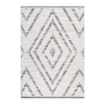 Taznaxt Hana alfombra pelo corto corredor 80x250cm crema