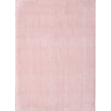 Catwalk antideslizante alfombra pelo corto corredor 80x250cm rosa