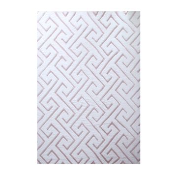 Vision Plux 3D alfombra pelo corto rectangular 200x290cm rosa