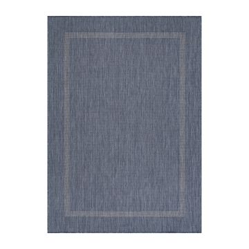 Relax Tranqua alfombra interior/exterior corredor 80x150cm azul