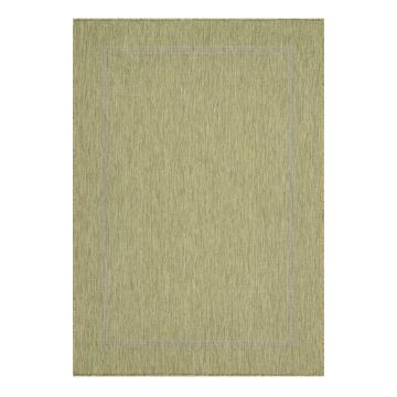 Relax Tranqua alfombra interior/exterior corredor 80x150cm verde