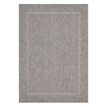 Relax Tranqua alfombra interior/exterior corredor 80x150cm gris