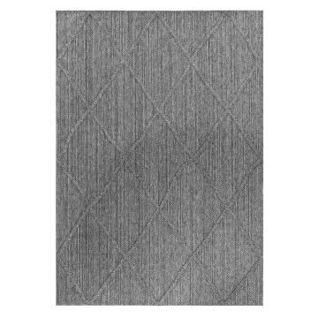 Patara Baka alfombra interior/exterior rectangular 240x340cm gris